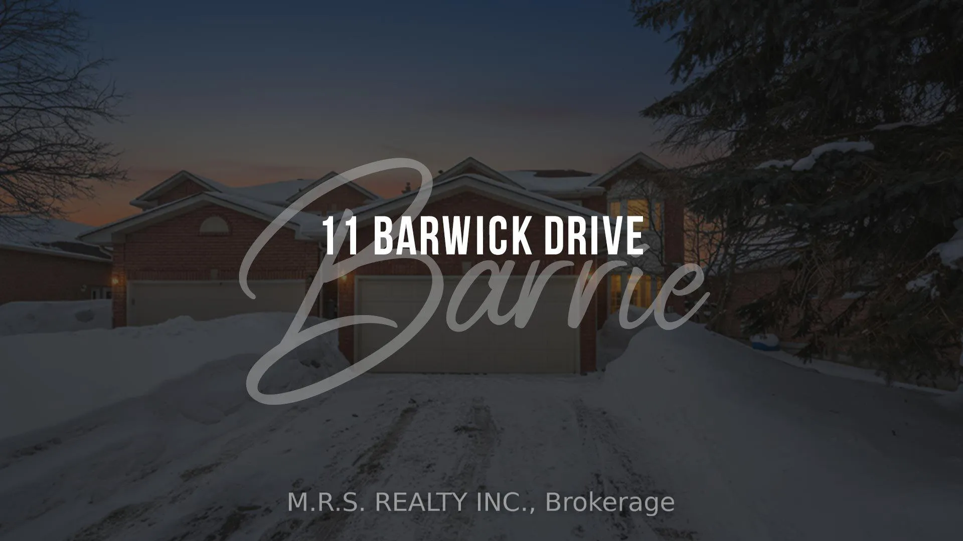 Photo 1 of 11 Barwick Drive, Barrie, West Bayfield — HOMEH