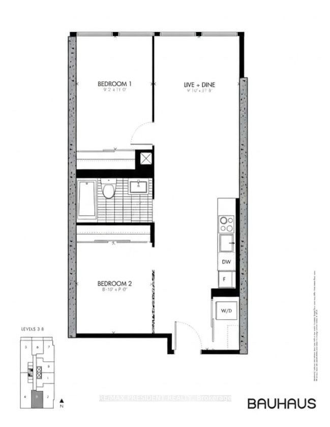 Front of Unit 603, 284 King Street E