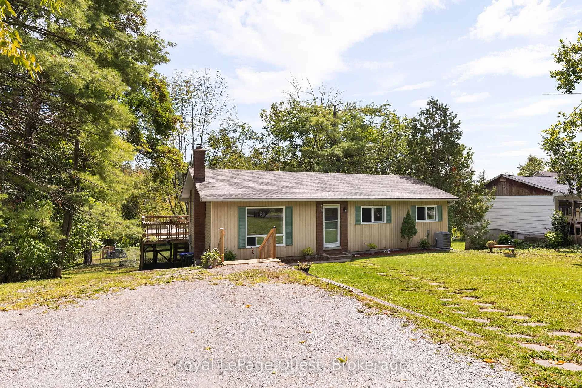 Front of 4297 Huronia Road