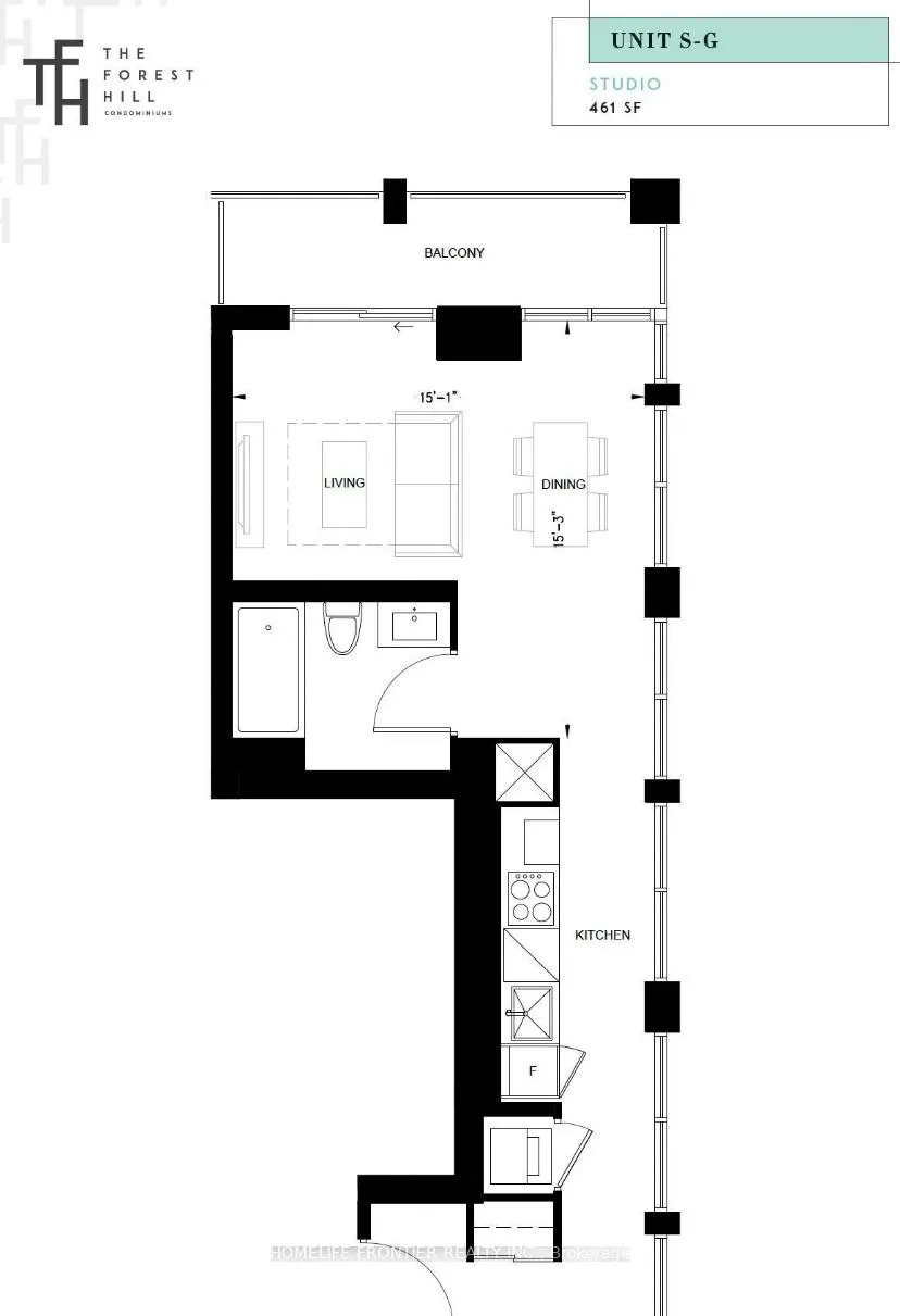Photo 1 of Unit 1720, 2020 Bathurst Street, Toronto, Humewood-Cedarvale — HOMEH
