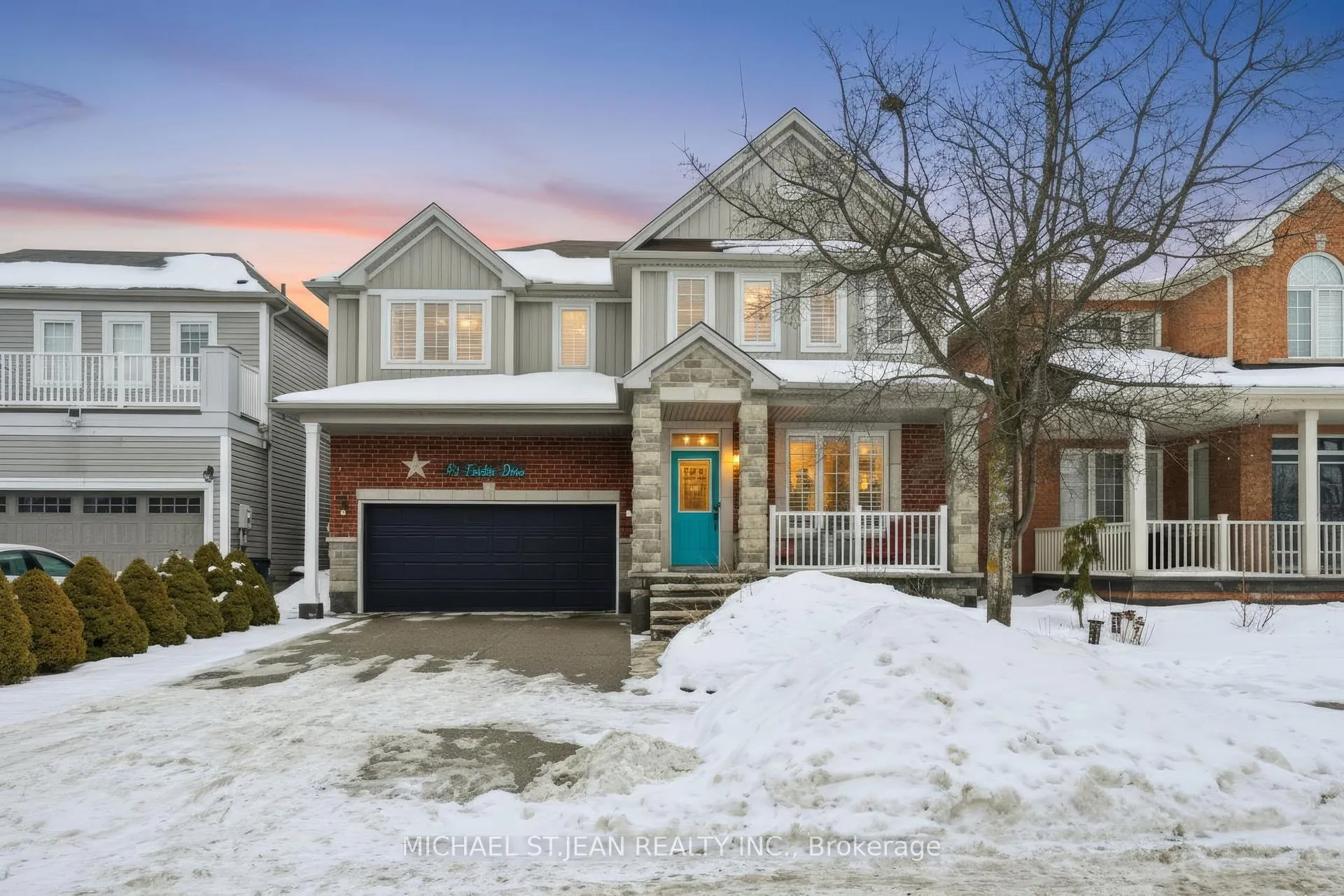 Front of 63 Fowler Drive