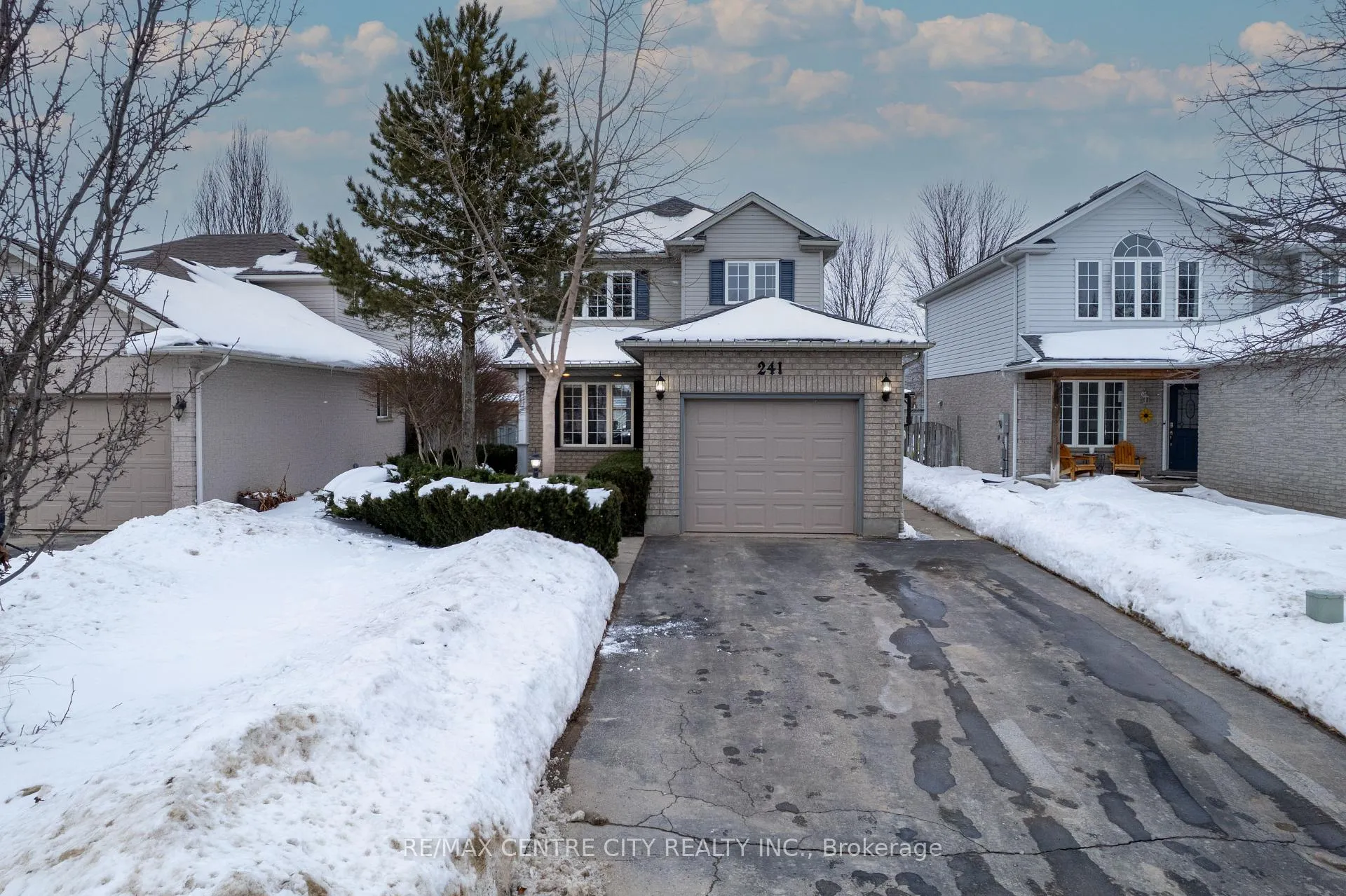 Front of 241 Parkview Drive