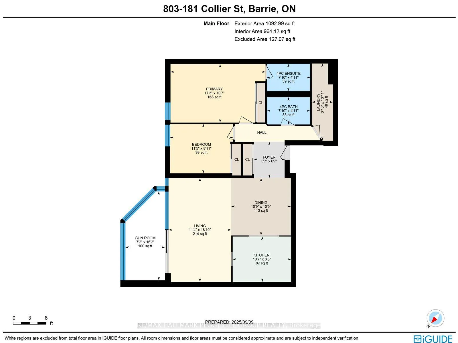 Photo 28 of Unit 803, 181 Collier Street, Barrie, North Shore — HOMEH