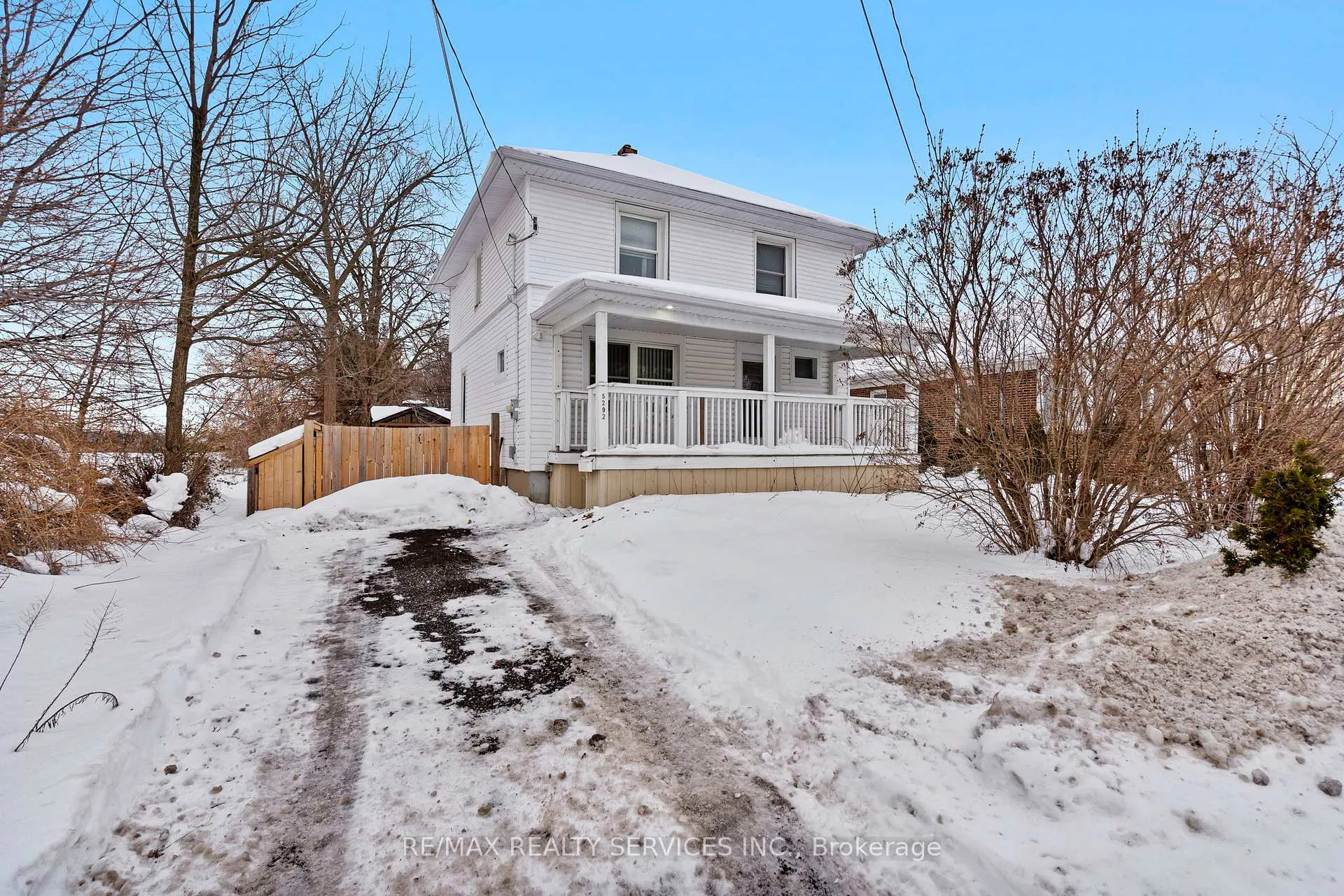 Front of 5292 Bridge Street