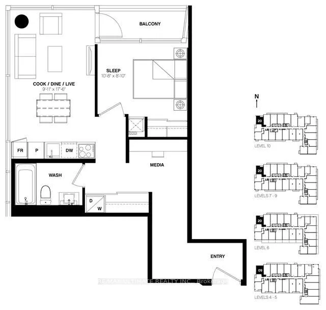 Photo 5 of Unit 620, 33 Helendale Avenue, Toronto, Yonge-Eglinton — HOMEH