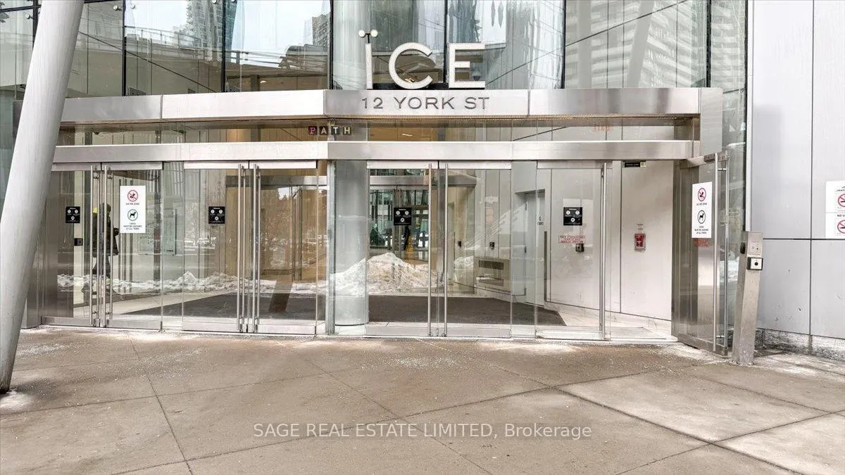 Front of Unit 3608, 12 York Street