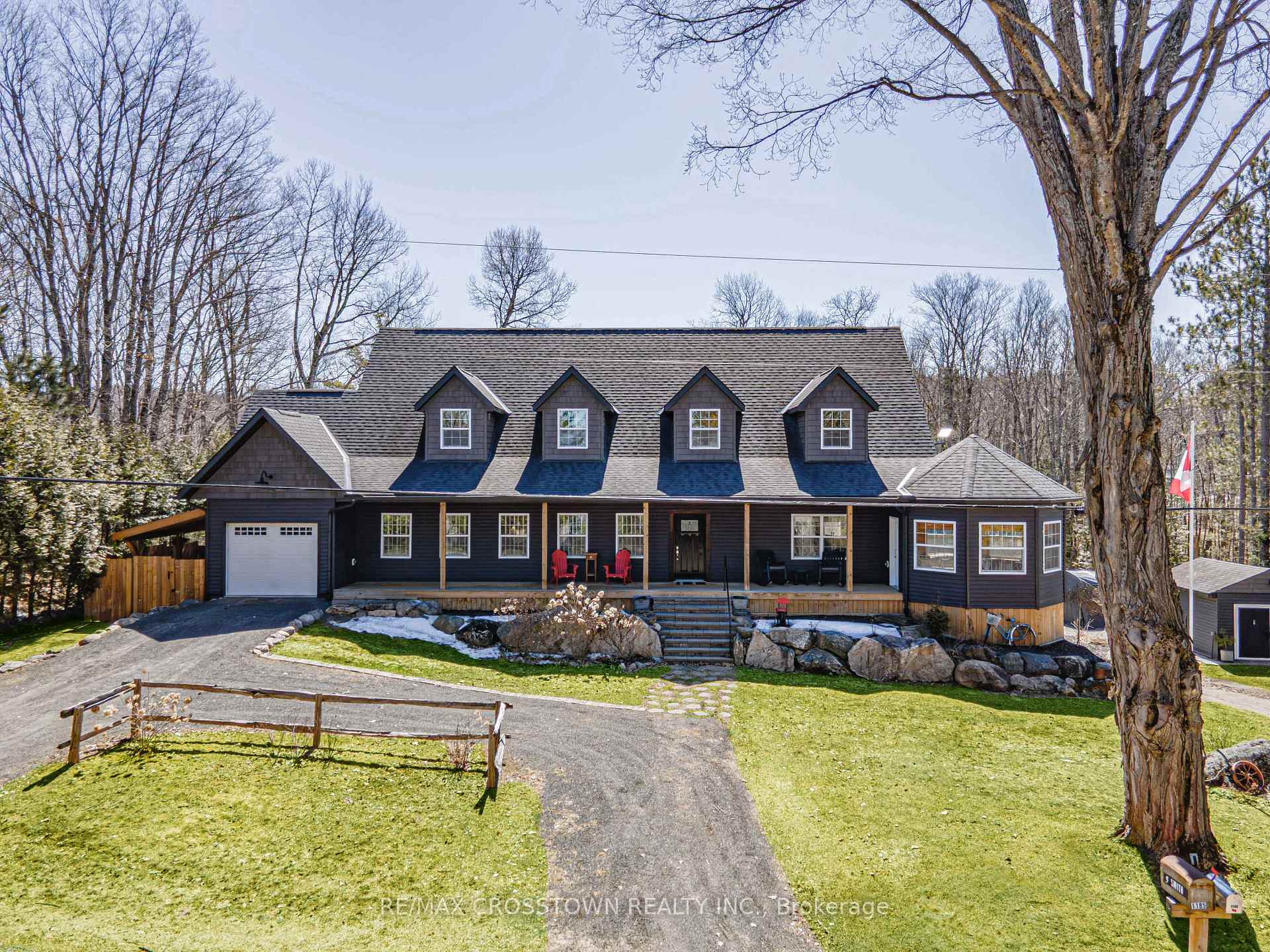 Front of 1186 Upper Paudash Road