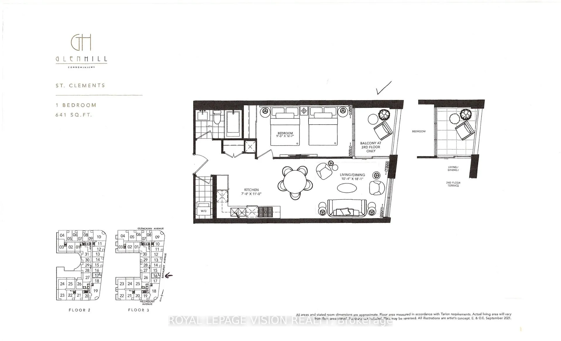 Front of Unit 316, 505 Glencairn Avenue