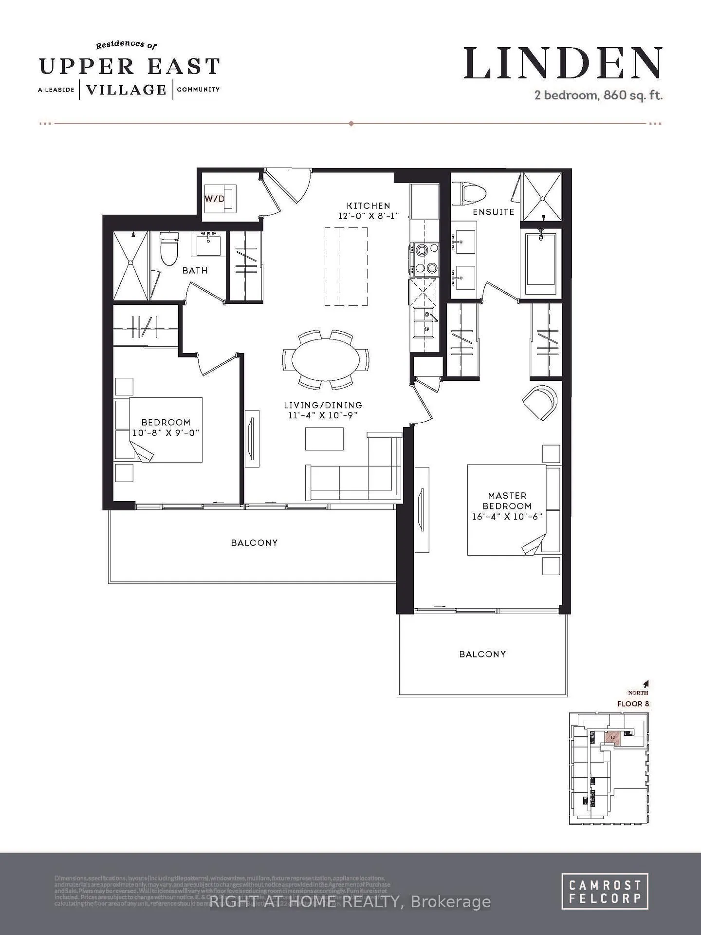 Photo 16 of Unit 812, 33 Frederick Todd Way, Toronto, Thorncliffe Park — HOMEH