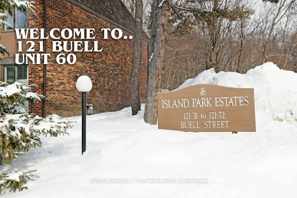 Photo 1 of Unit 60, 121 Buell Street, Ottawa, Westboro/Hampton Park — HOMEH