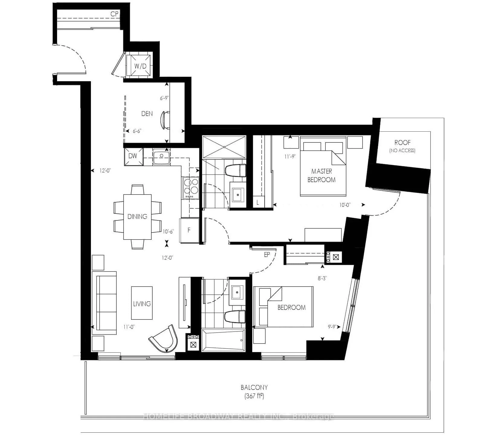 Photo 6 of Unit 2806, 12 Gandhi Lane, Markham, Commerce Valley — HOMEH