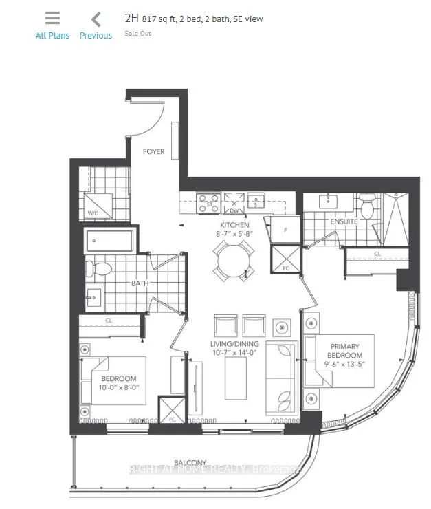 Photo 1 of Unit 1205, 1010 Sandy Beach Road, Pickering, Bay Ridges — HOMEH