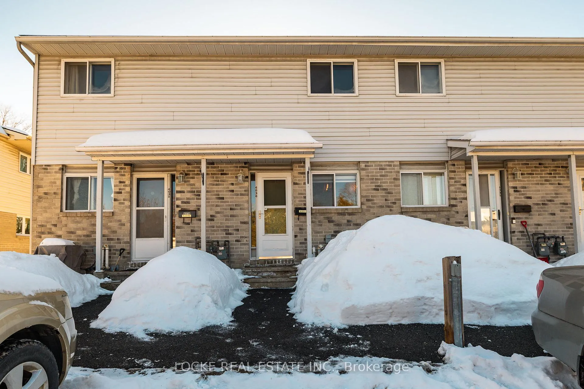 Front of Unit 16, 4036 Eady Court