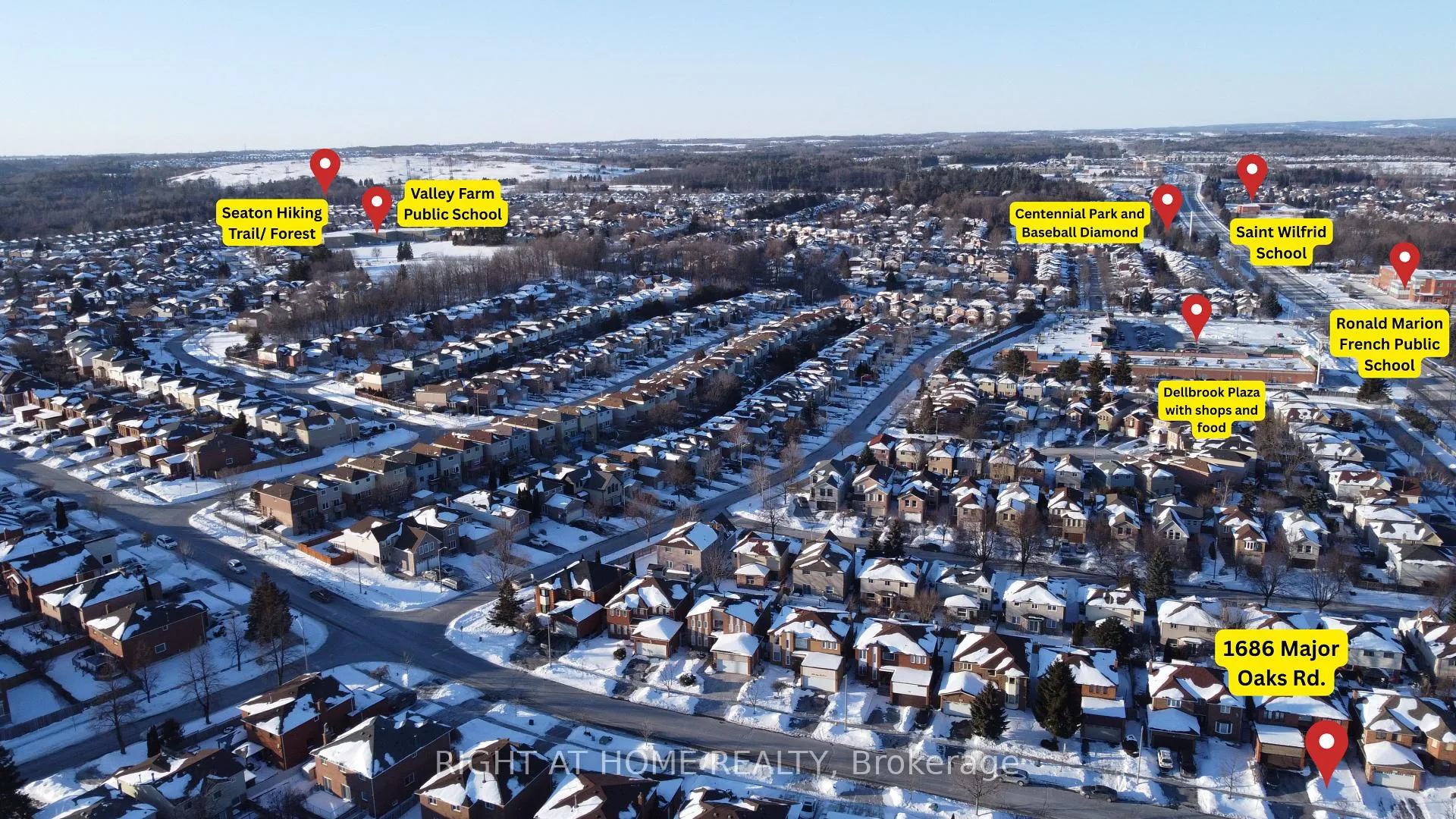Photo 3 of 1686 Major Oaks Road, Pickering, Brock Ridge — HOMEH
