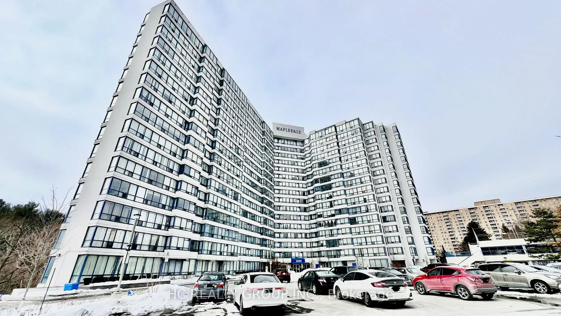 Front of Unit 609, 3050 Ellesmere Road
