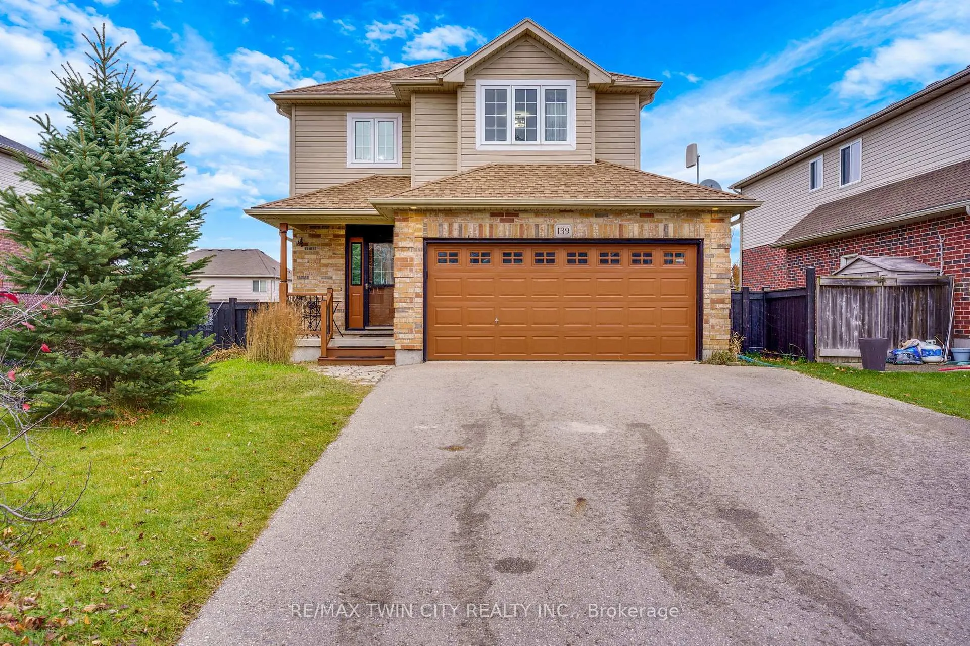 Front of 139 Ferris Drive