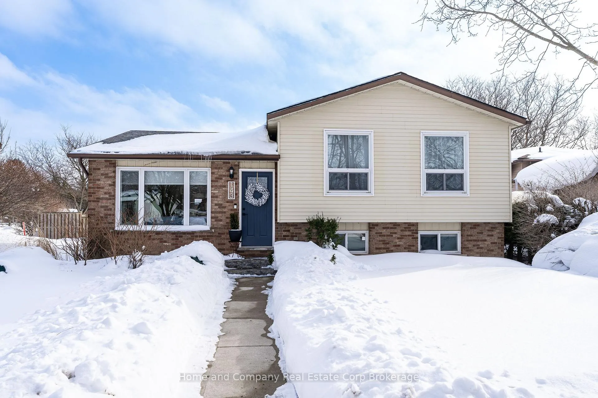 Front of 143 Greenwood Drive