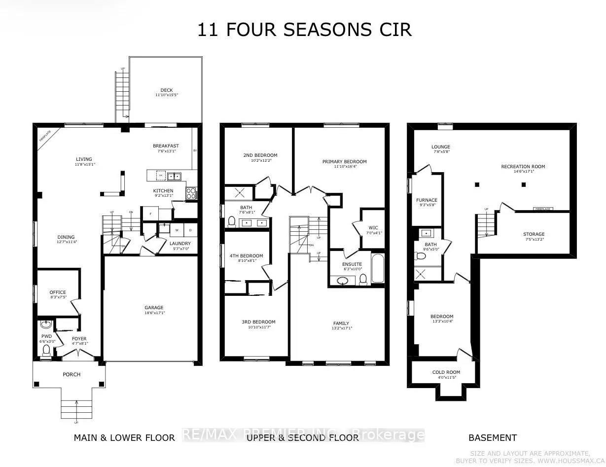Photo 20 of 11 Four Seasons Circle, Brampton, Fletcher's Meadow — HOMEH