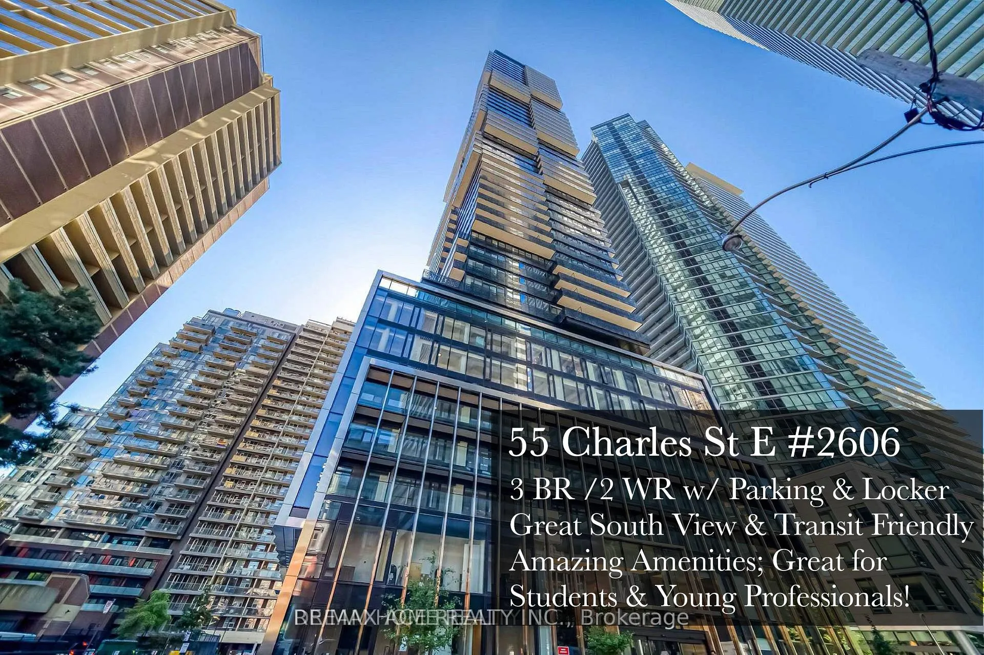 Photo 1 of Unit 2606, 55 Charles Street E, Toronto, Church-Yonge Corridor — HOMEH