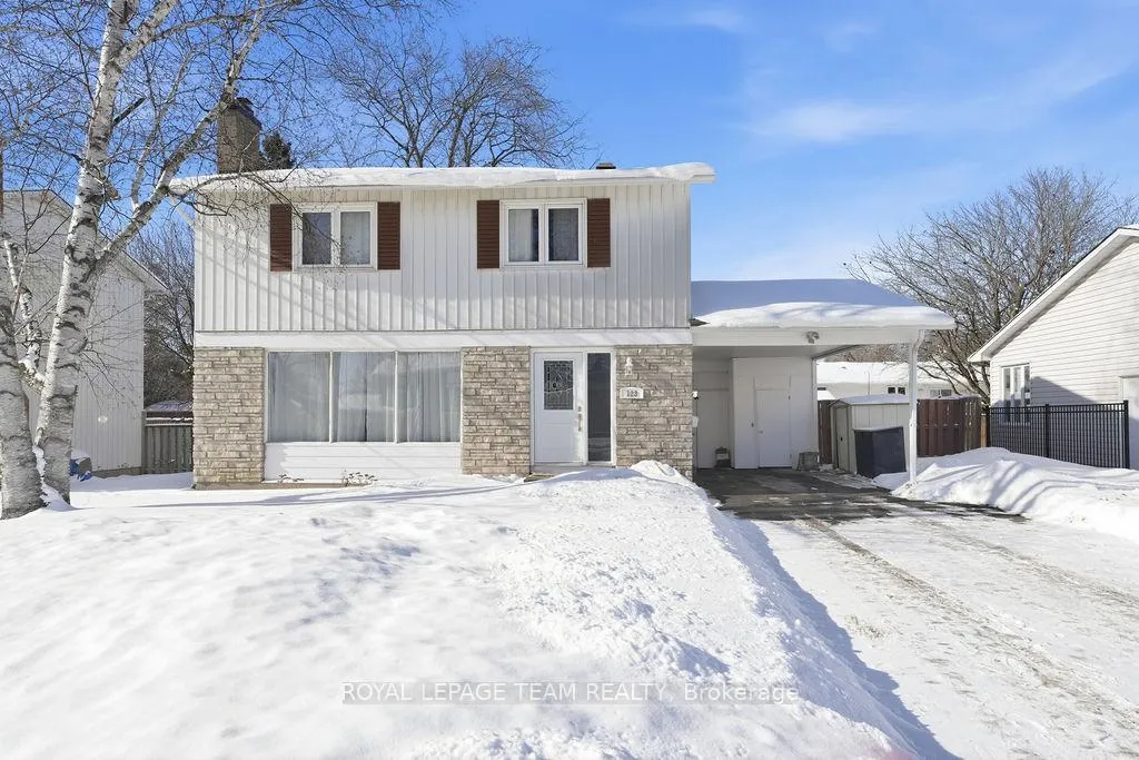 Front of 123 Abbeyhill Drive