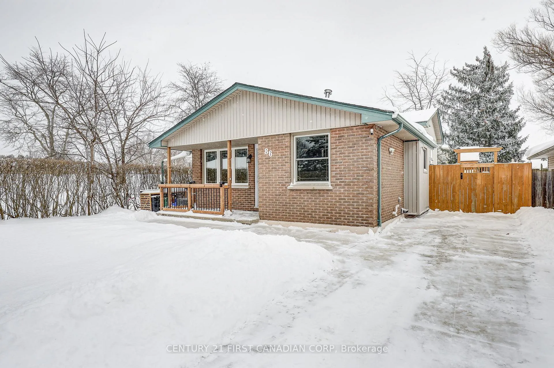 Front of 86 Patience Crescent