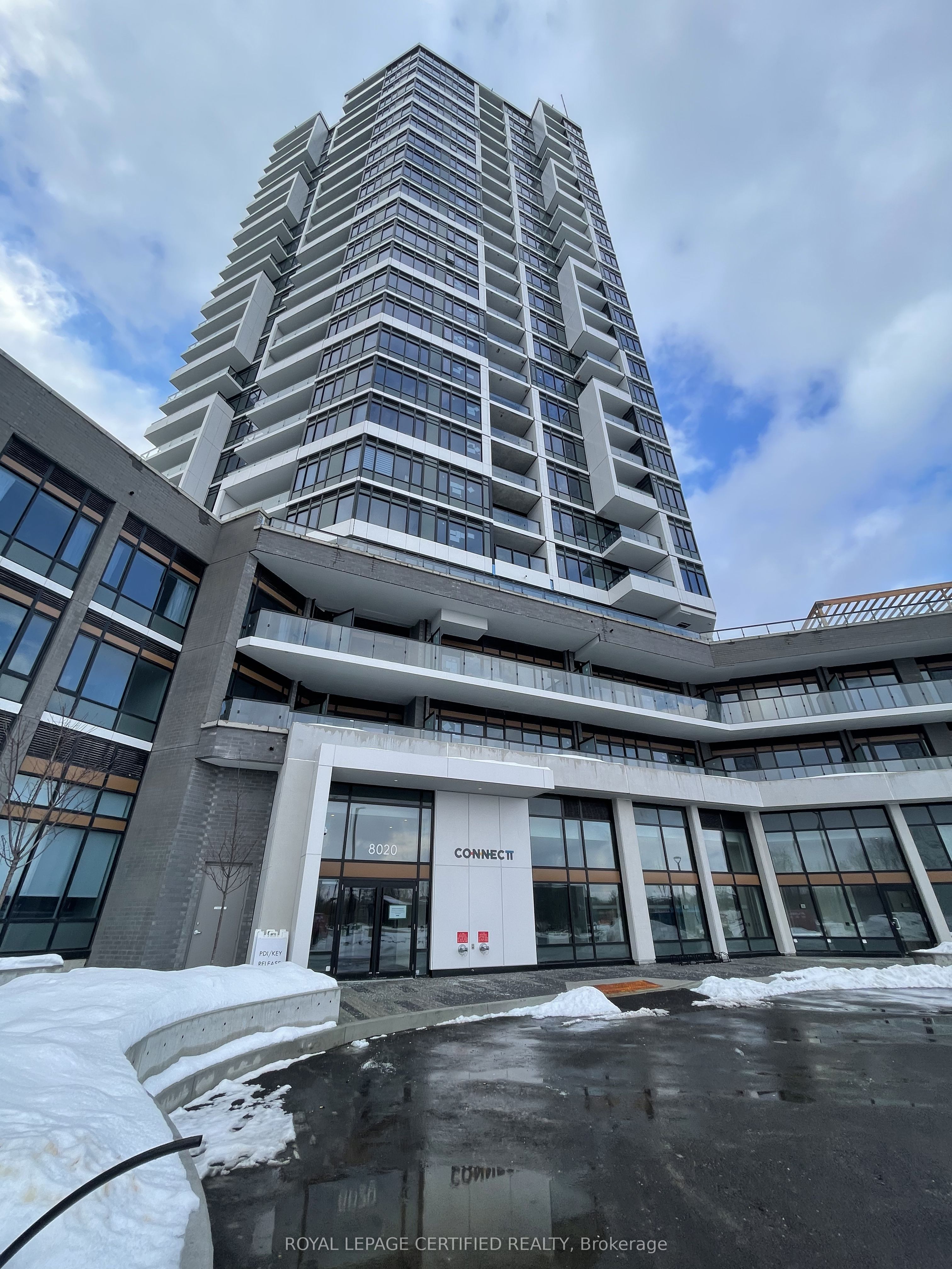 Front of Unit 1201, 8020 Derry Road