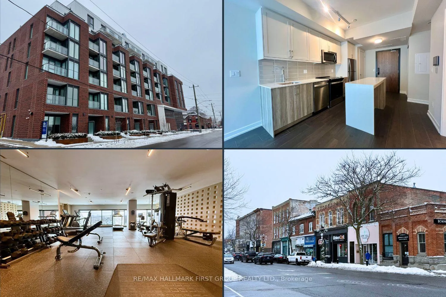 Front of Unit 419, 201 Brock Street S