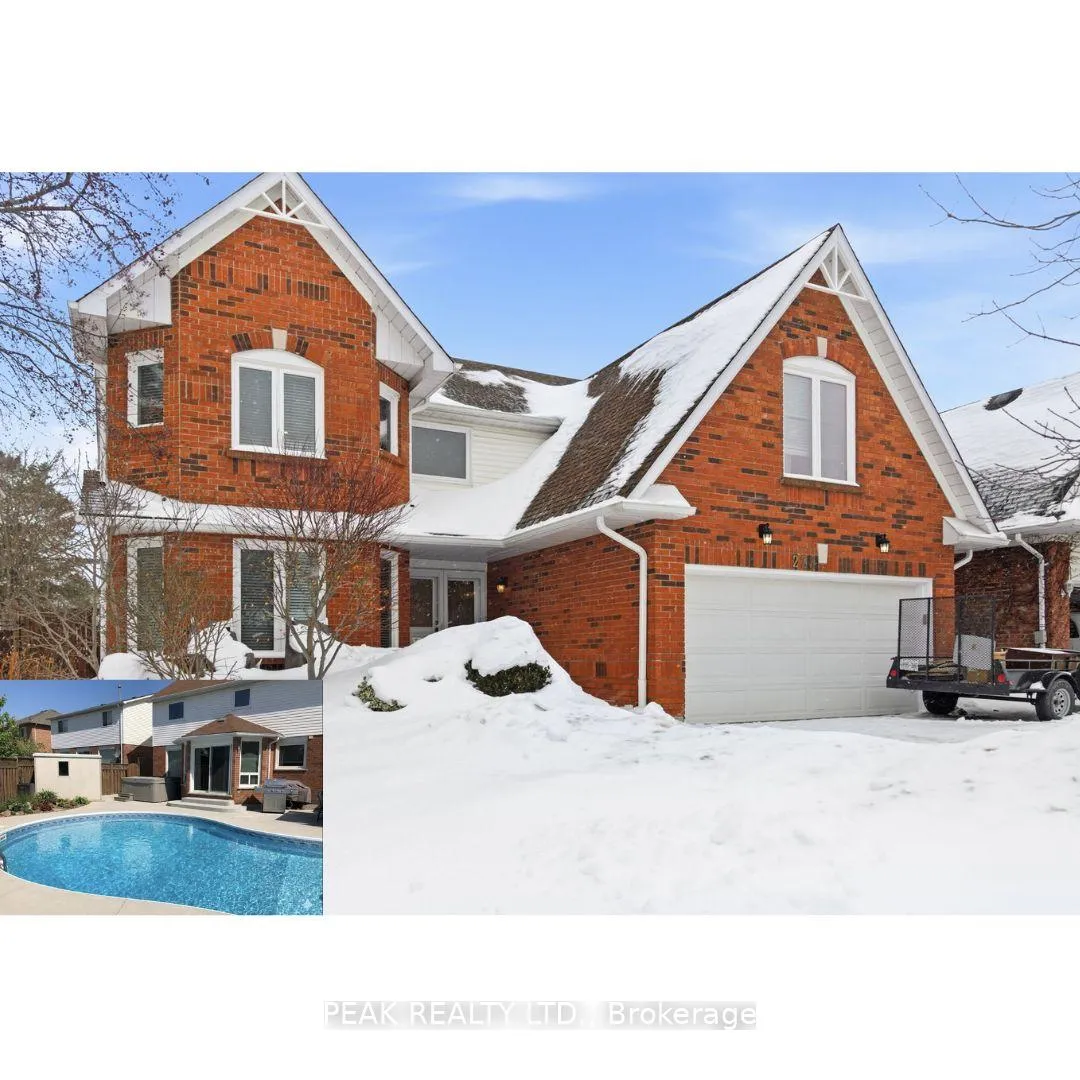 Front of 223 Glenvalley Drive