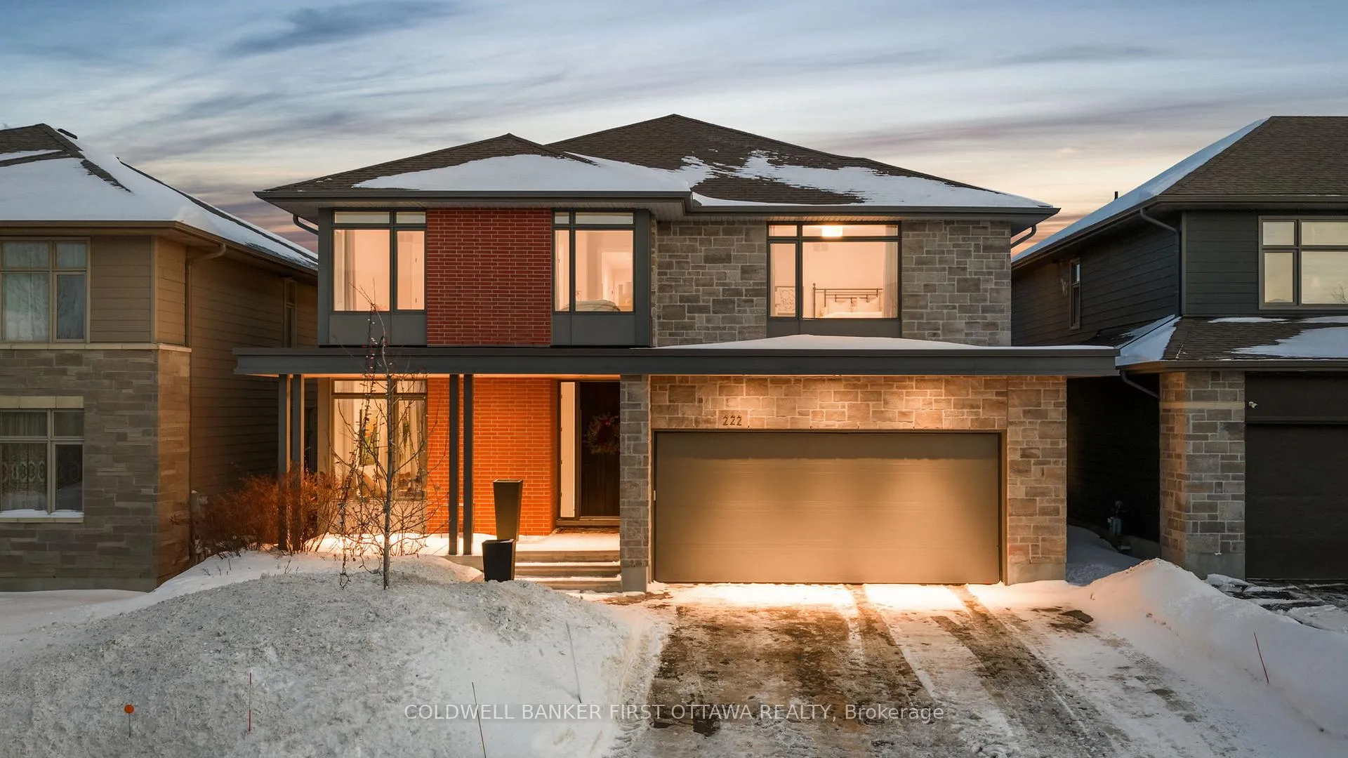 Front of 222 Kilspindie Ridge