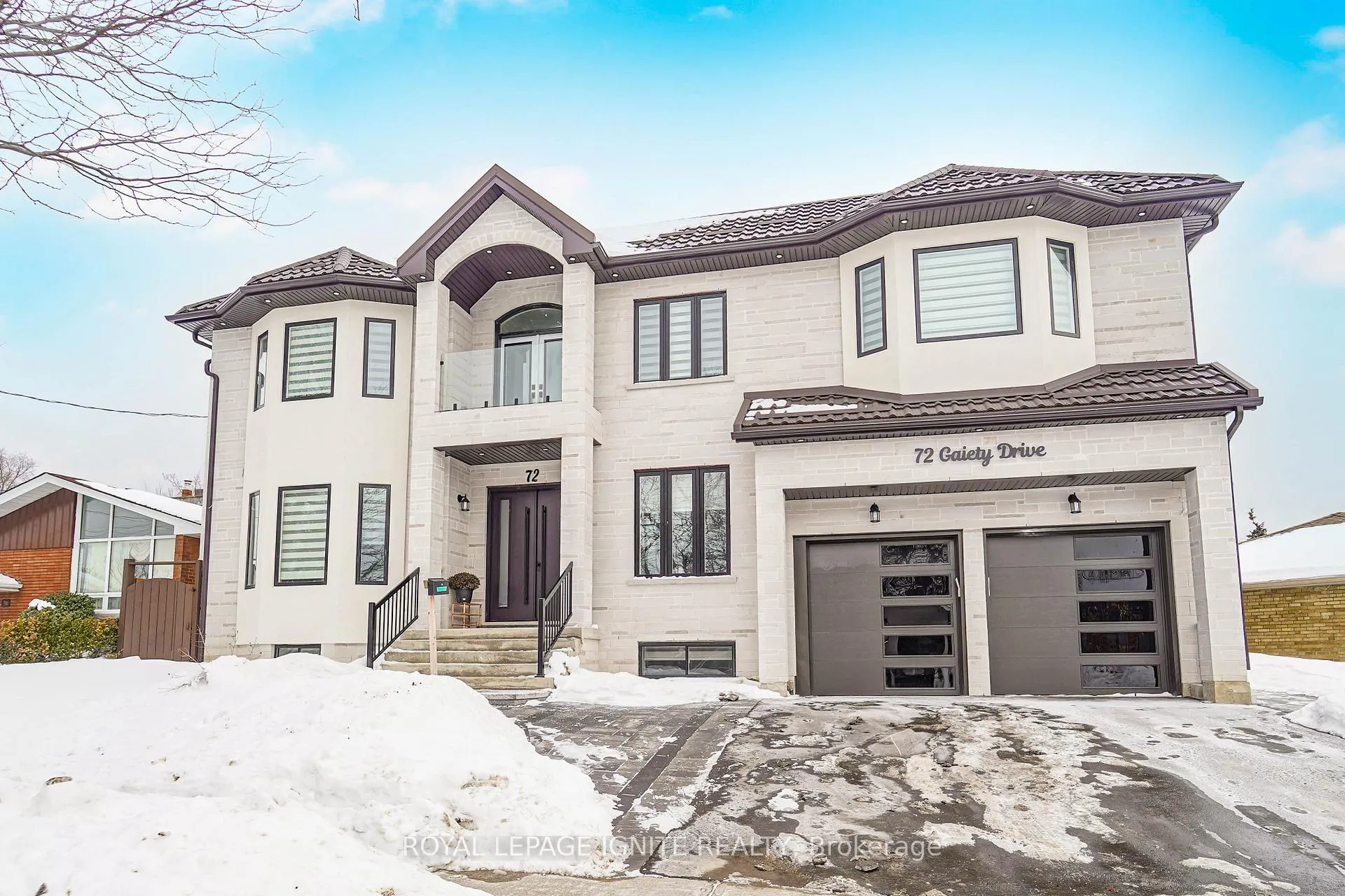 Front of Unit Bsmt, 72 Gaiety Drive