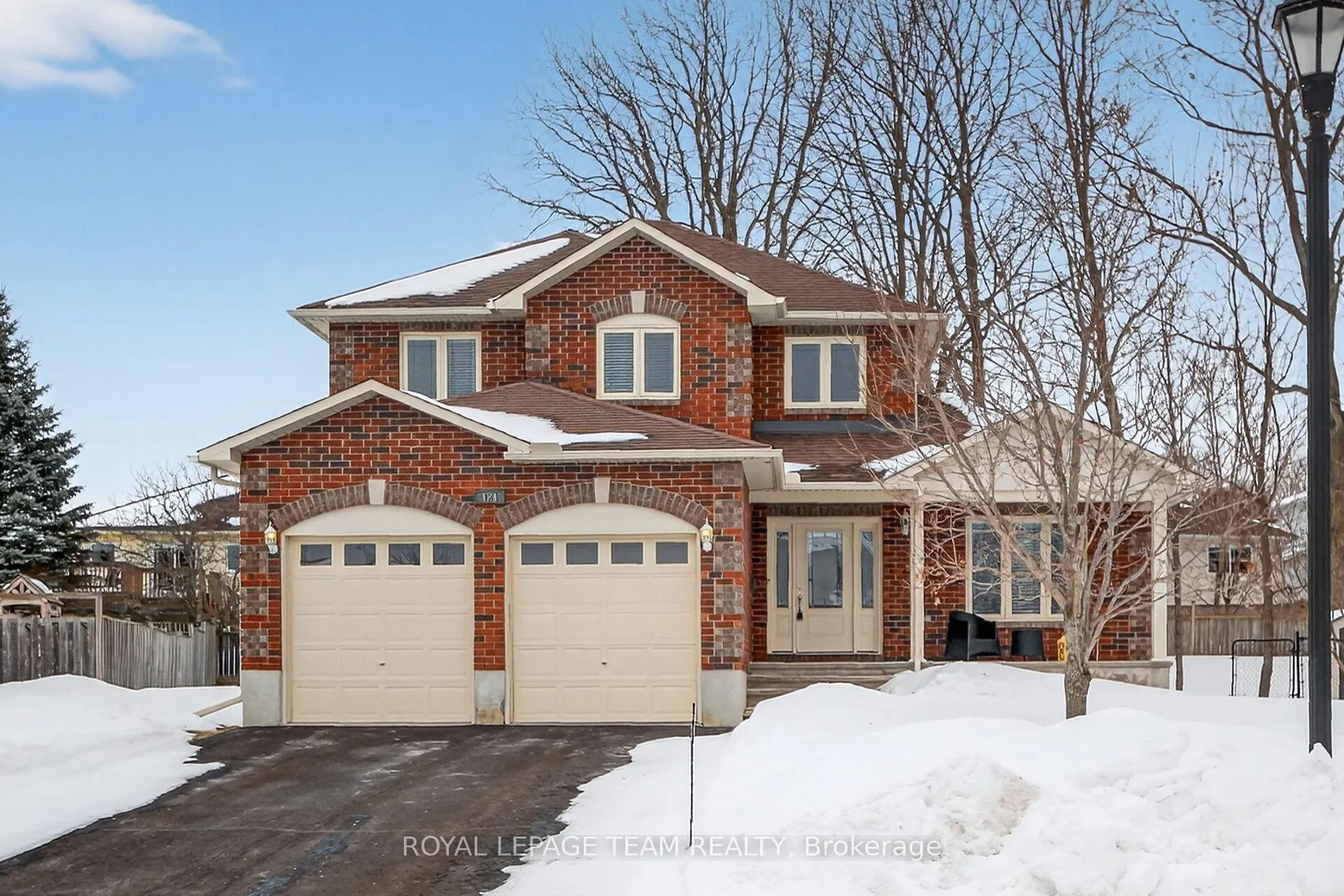 Front of 124 Comba Drive