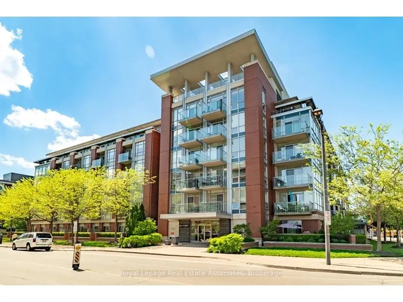 Front of Unit 107, 80 Port Street E