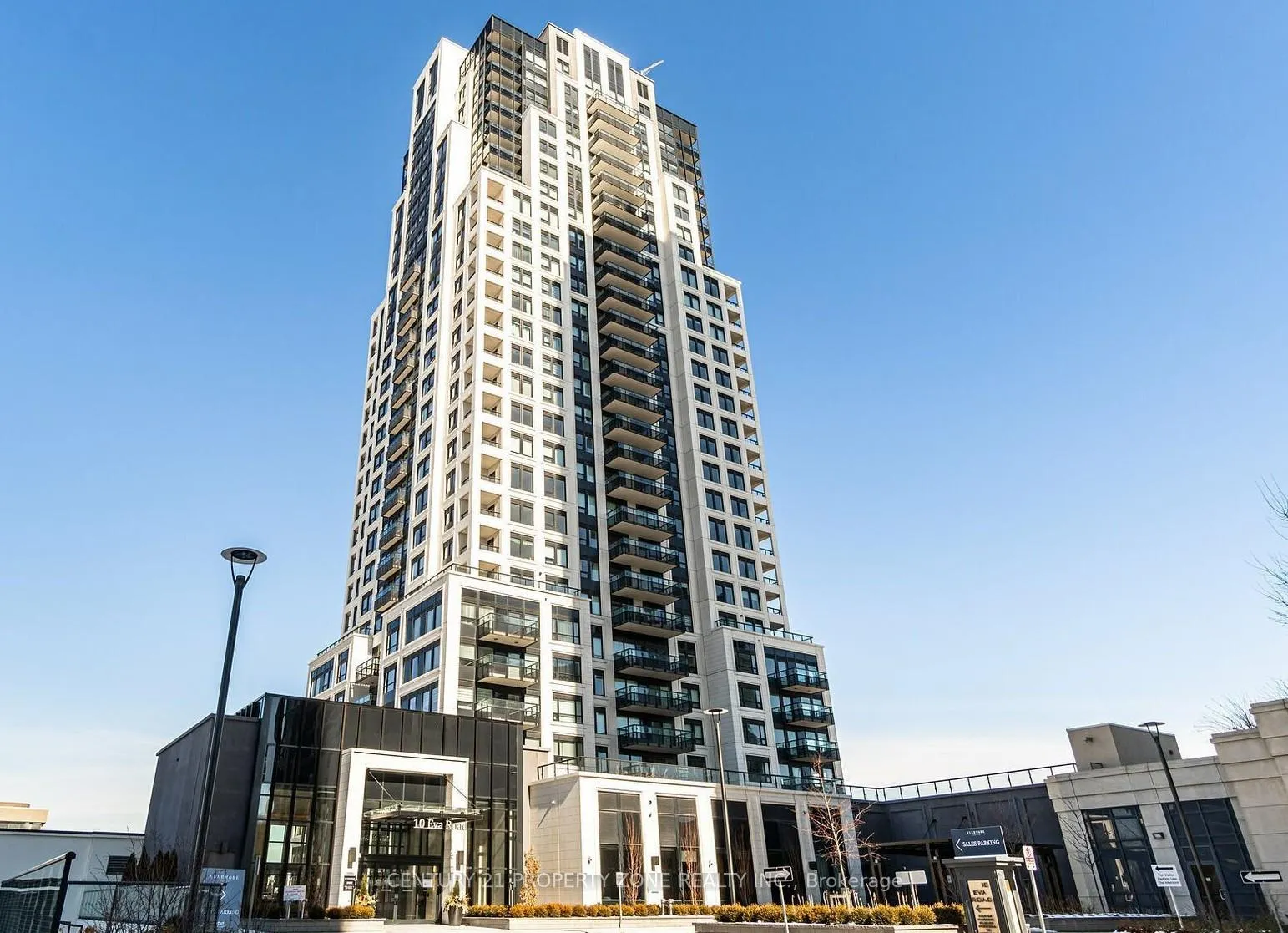 Front of Unit 1204, 10 Eva Road
