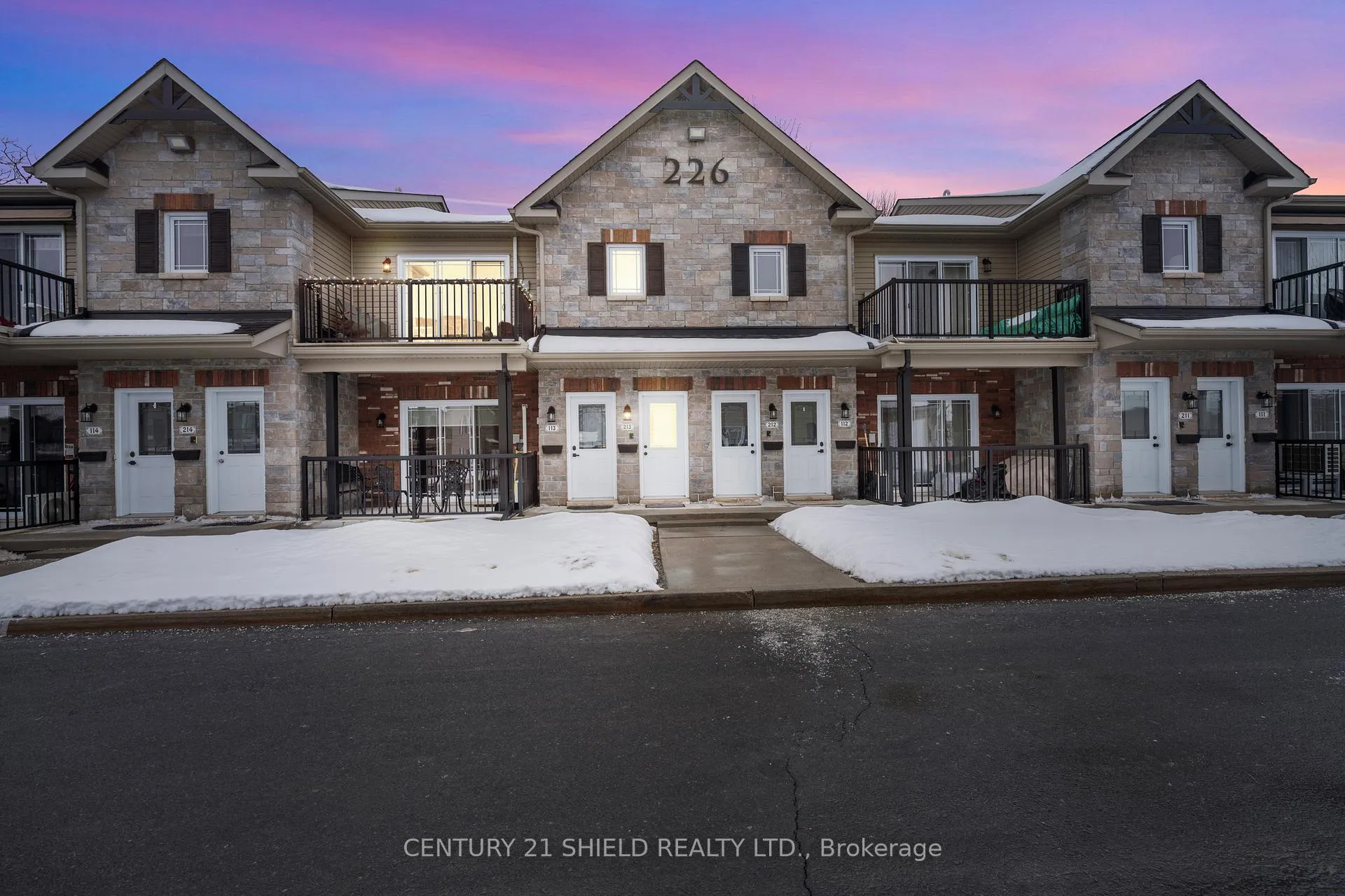 Front of Unit 213, 226 First Street E