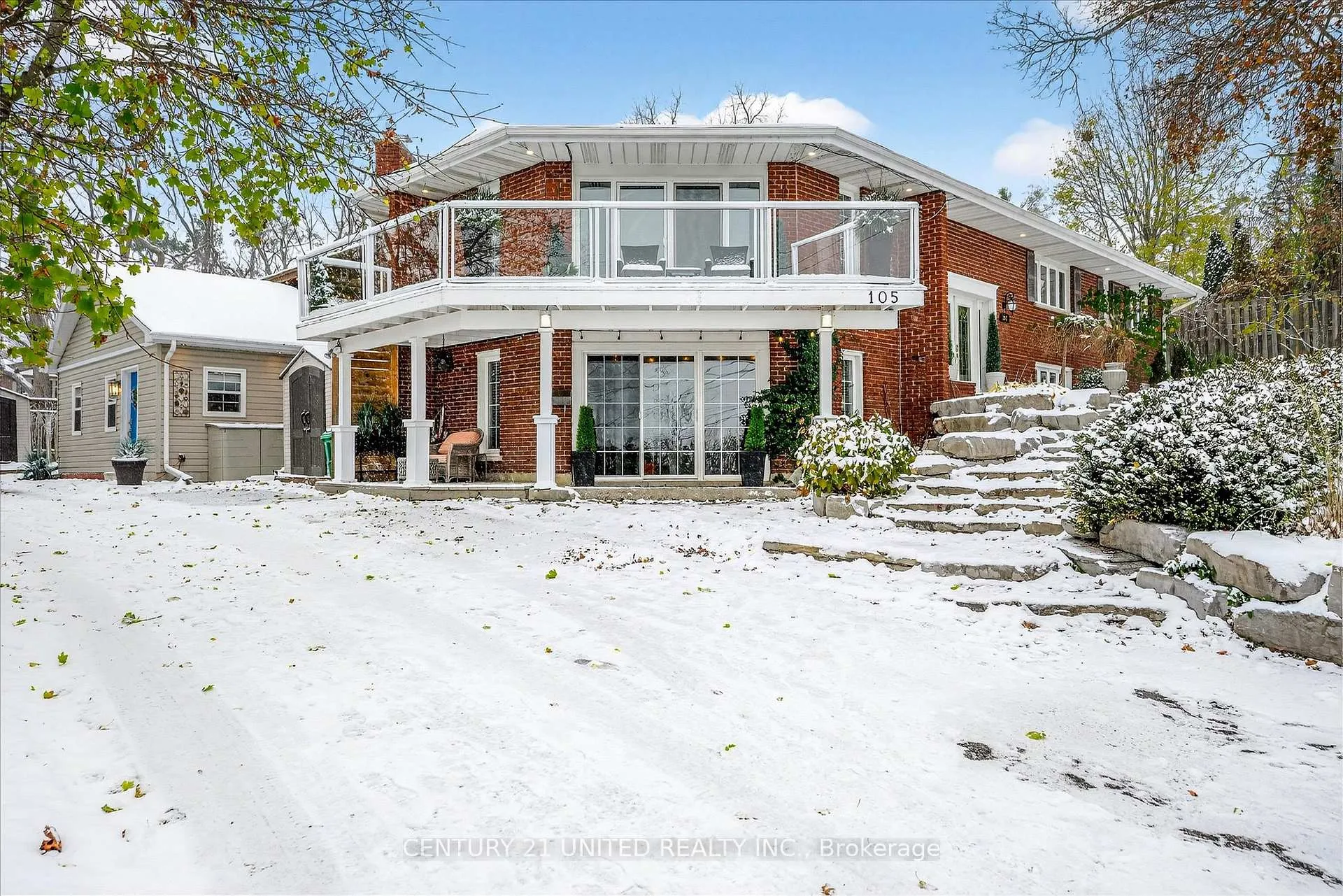 Front of 105 Ridgewood Road