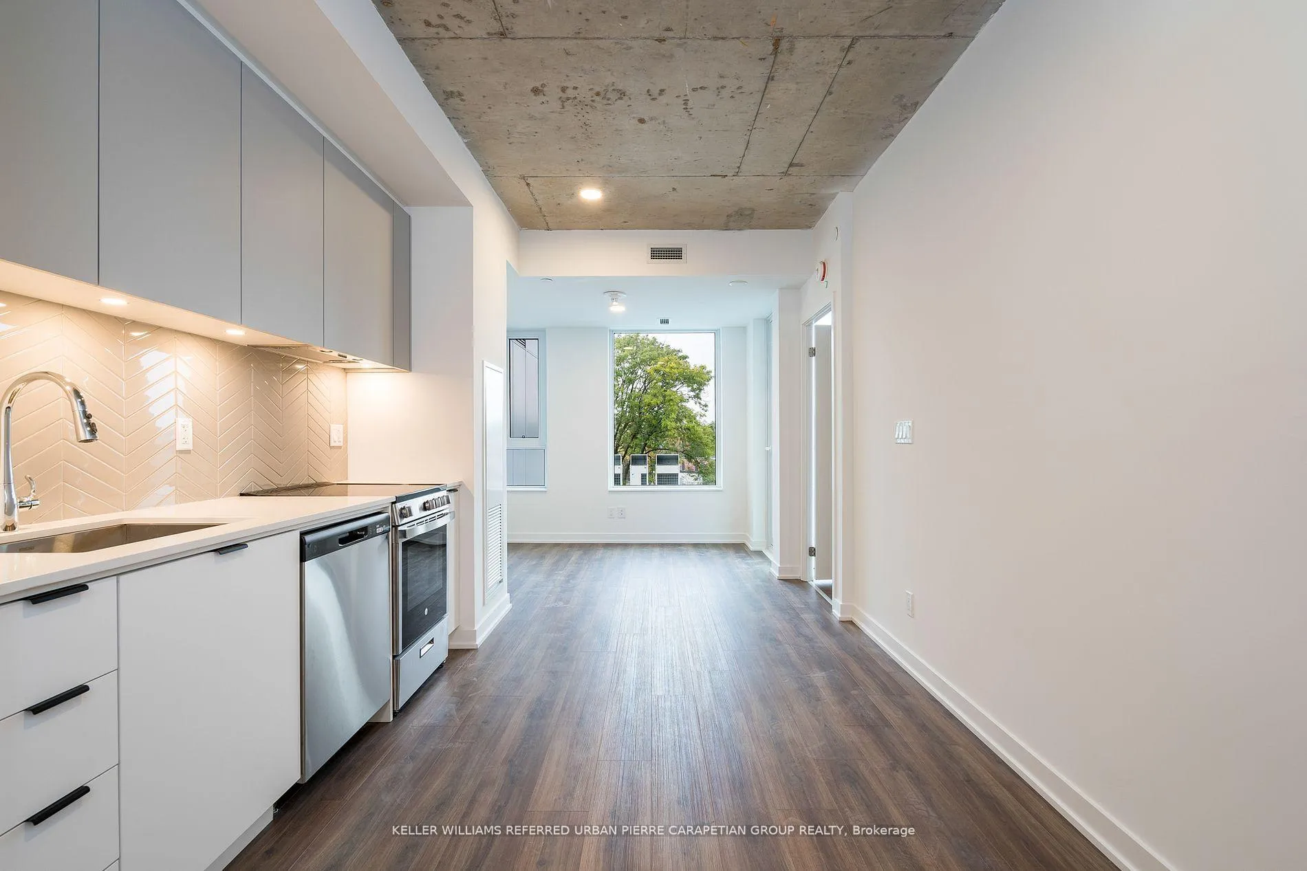 Front of Unit 407, 57 Brock Avenue