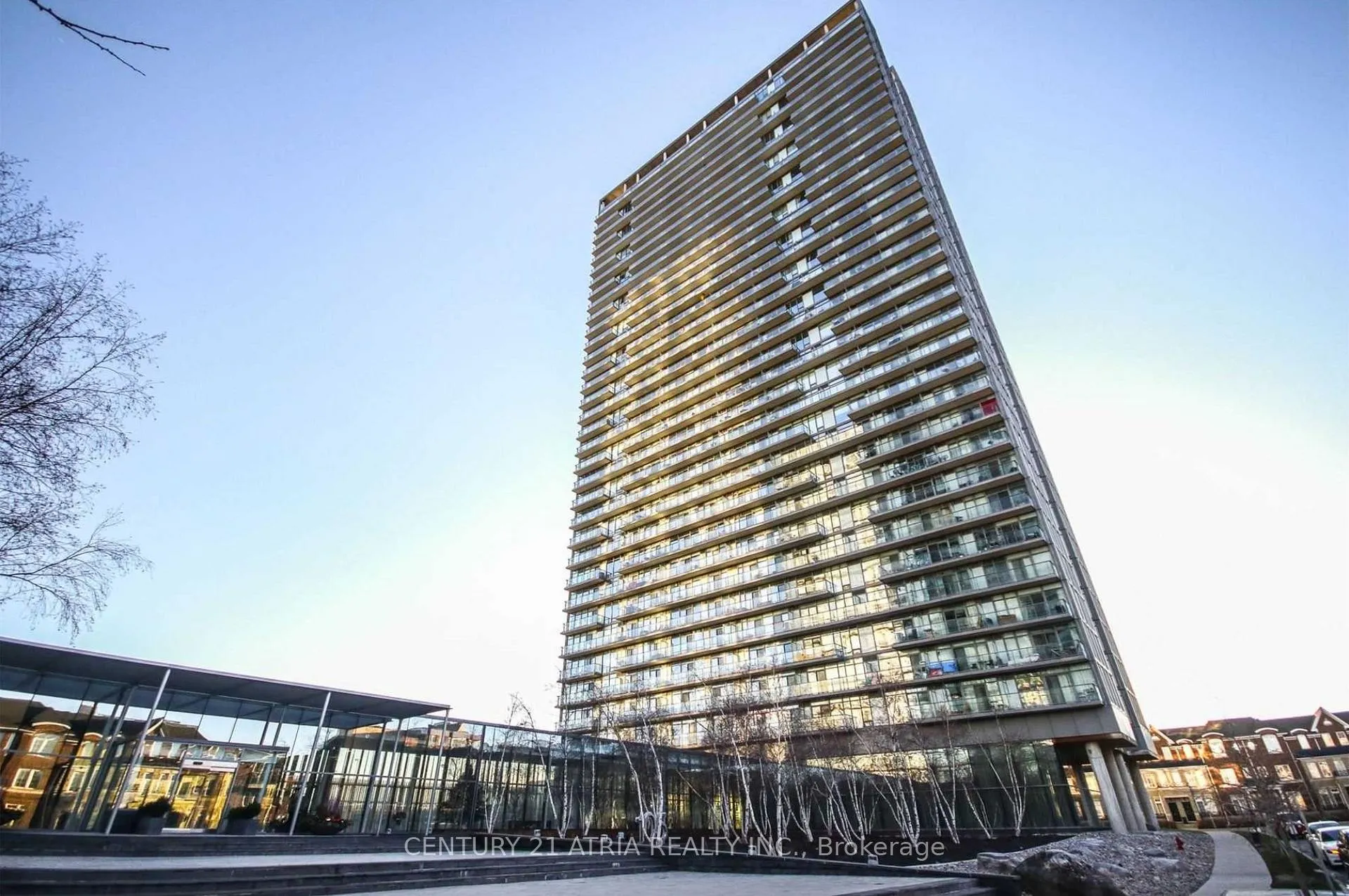 Front of Unit 2801, 105 The Queensway Avenue