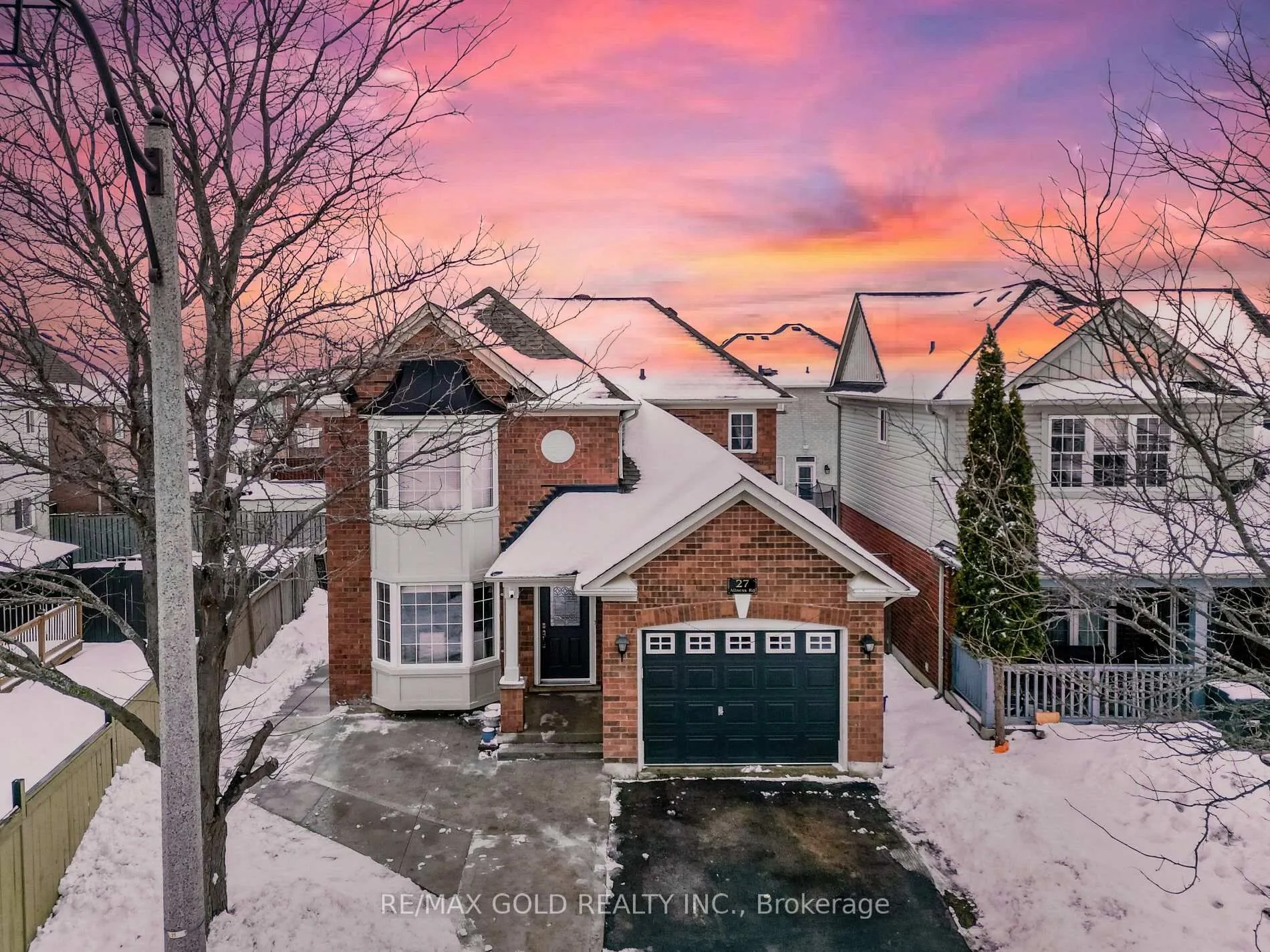 Front of 27 Allness Road