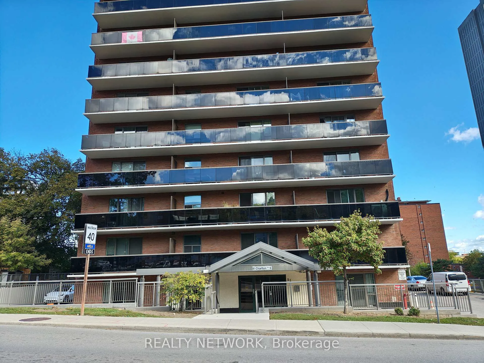 Front of Unit 103, 81 Charlton Avenue E