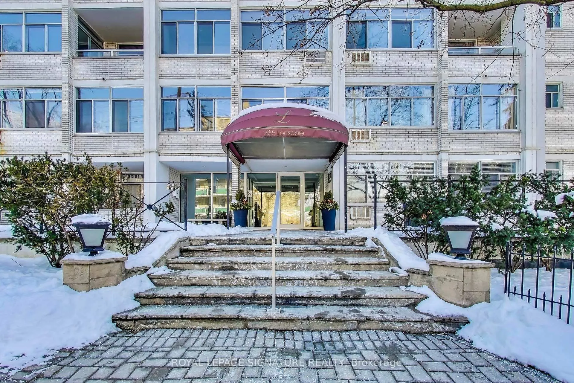 Front of Unit 212, 335 Lonsdale Road