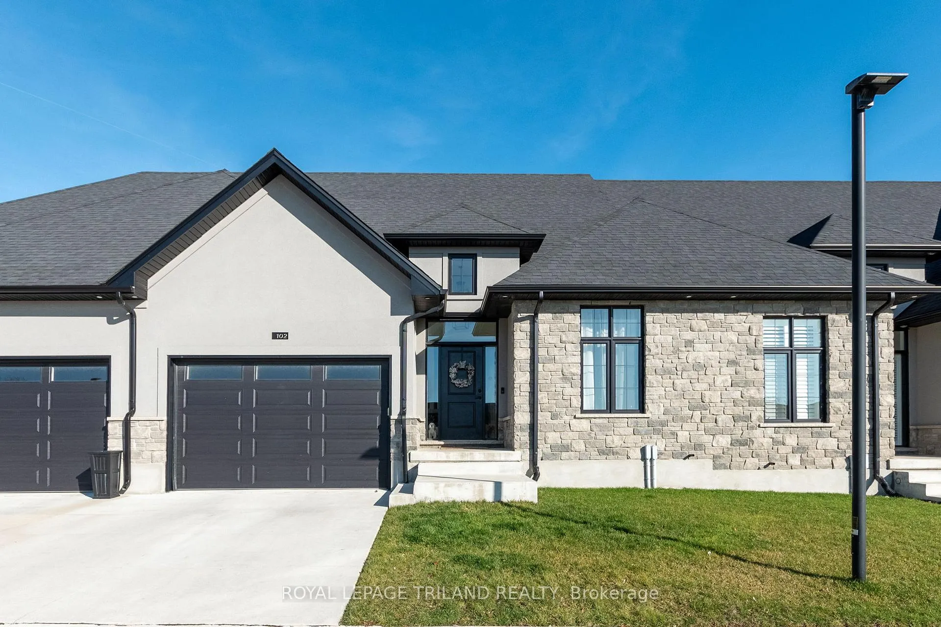 Front of Unit 102, 9861 Glendon Drive
