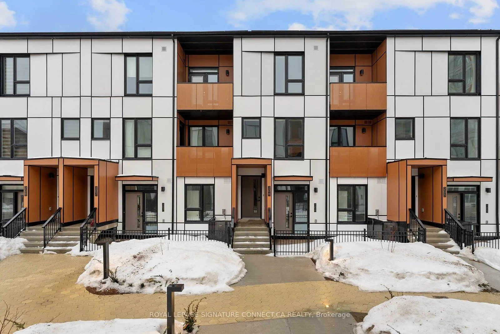 Front of Unit TH206, 30 All Nations Drive