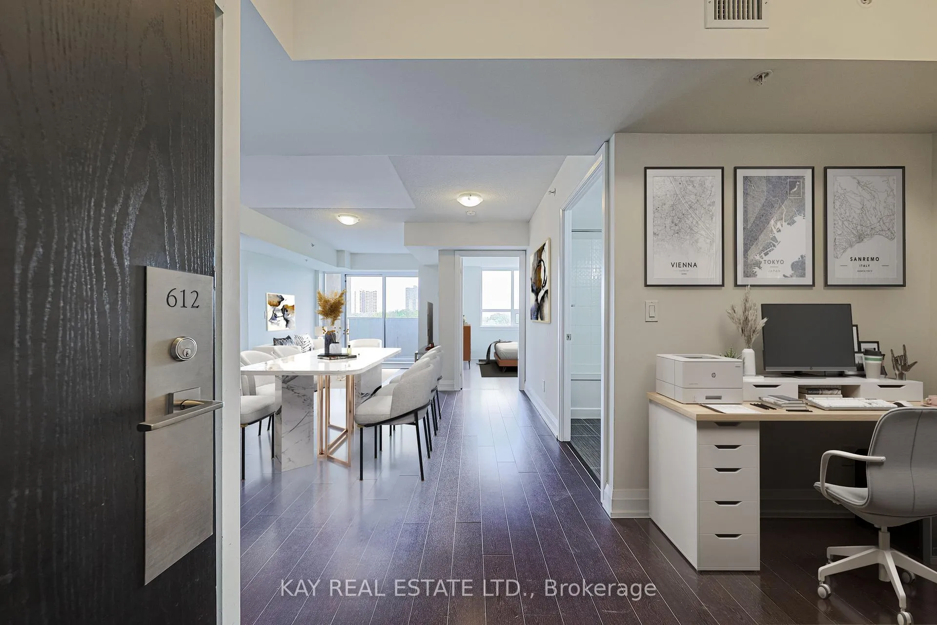 Front of Unit 612, 3520 Danforth Avenue