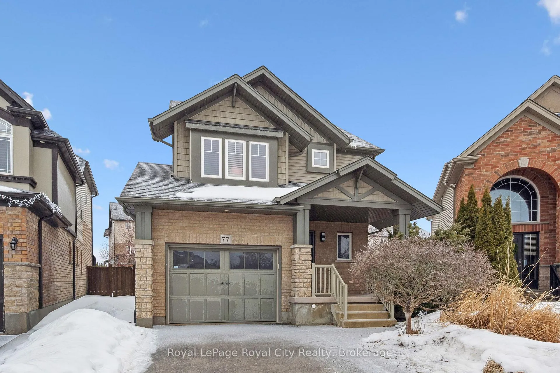 Front of 77 Laughland Lane