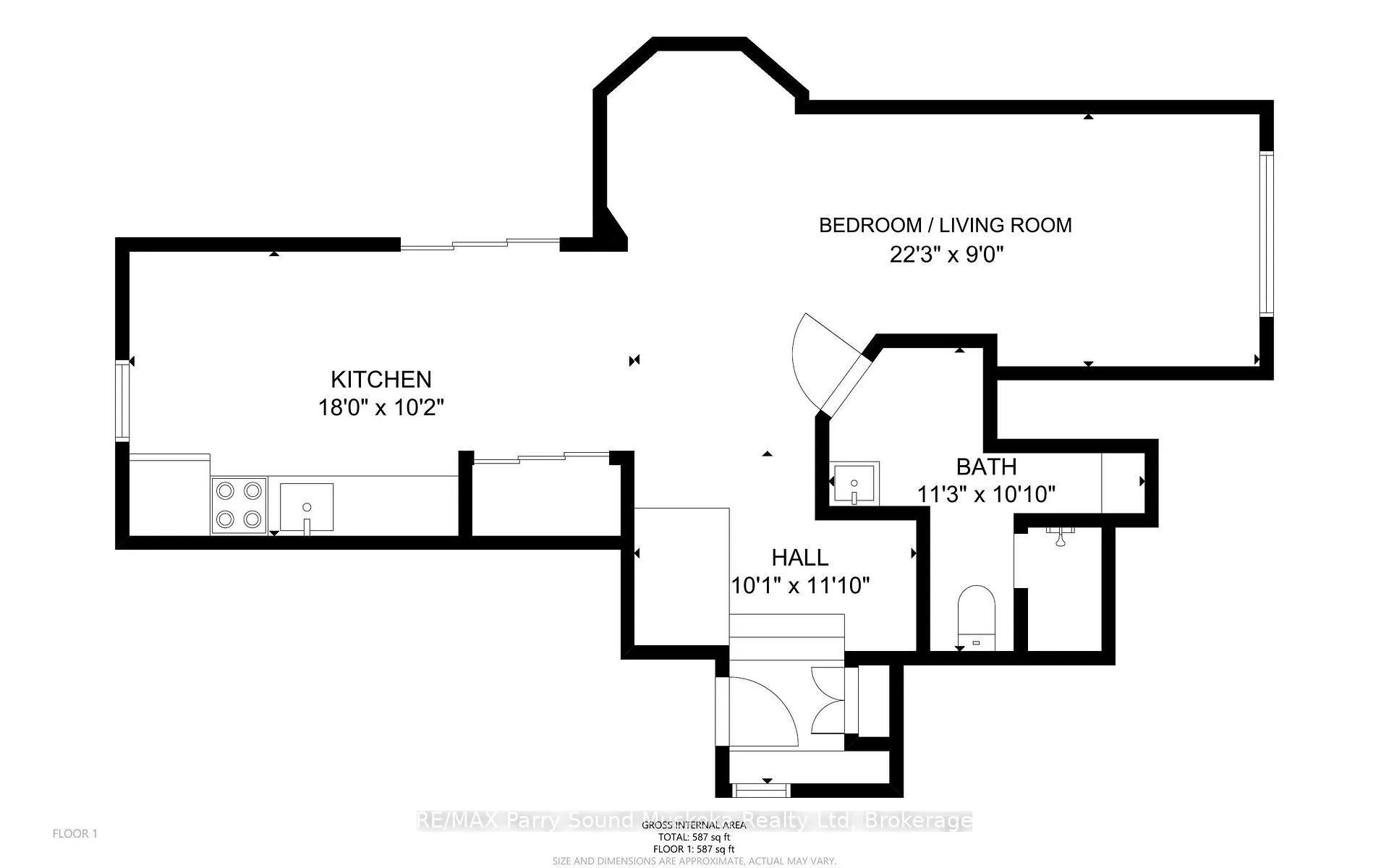 Photo 18 of Unit 3, 97 James Street, Parry Sound — HOMEH