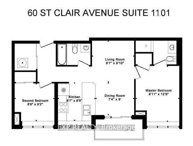 Photo 14 of Unit 1101, 60 St Clair Avenue W, Toronto, Yonge-St. Clair — HOMEH