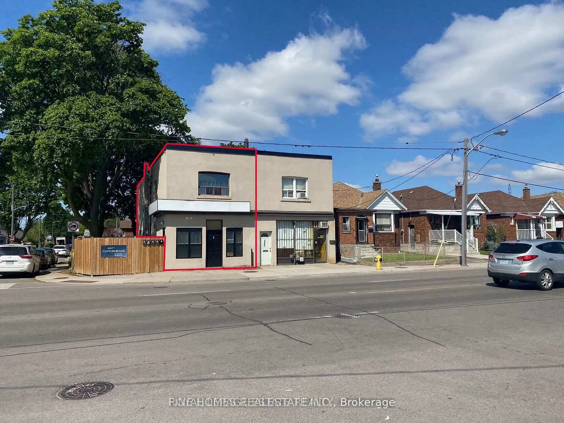 Front of 1762 Keele Street