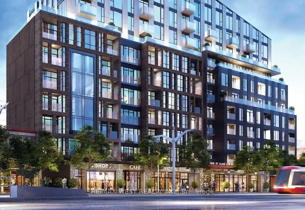 Front of Unit 717, 1808 St Clair Avenue W