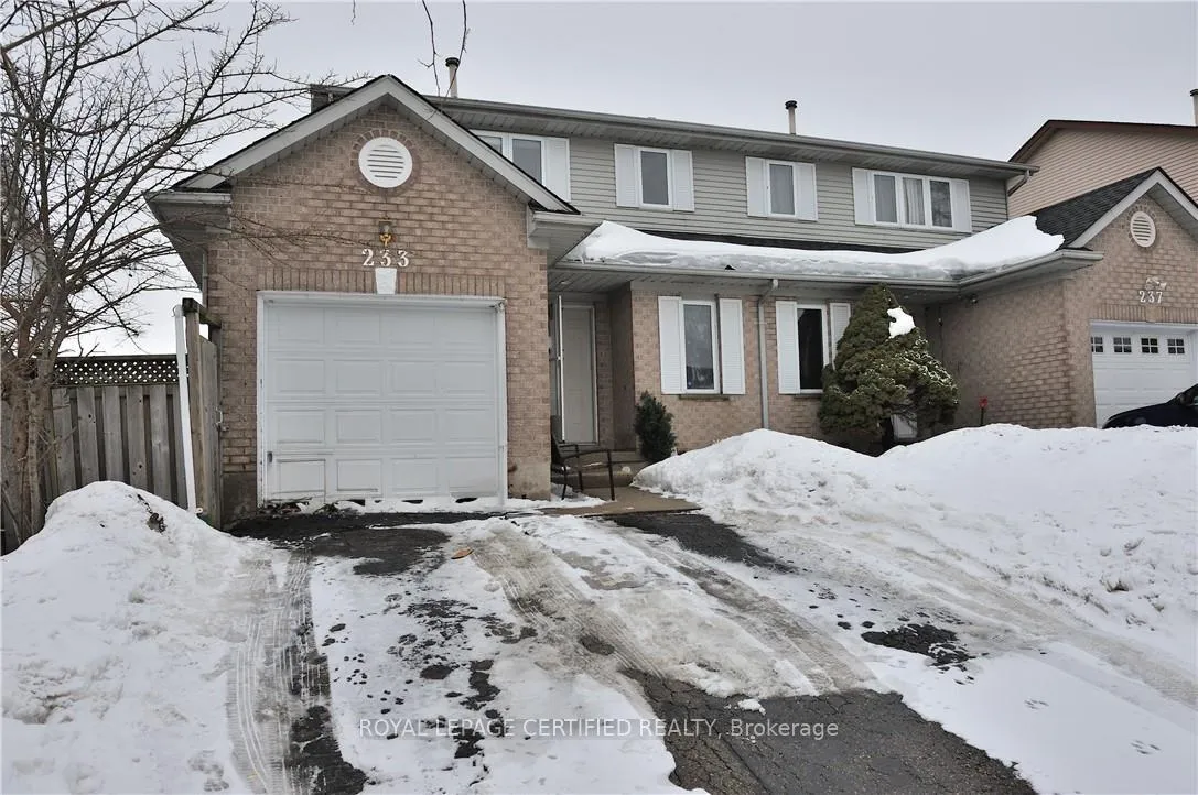 Front of 233 Benesfort Crescent