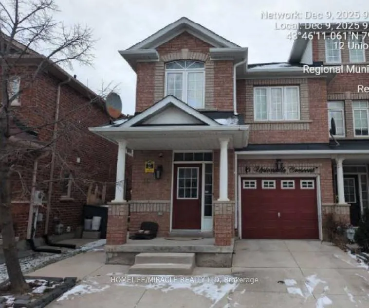 Photo 1 of 16 Unionville Crescent, Brampton, Bram East — HOMEH